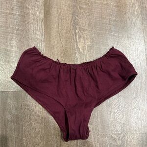 PINK Victoria's Secret Burgundy Panties. XXL, NWT. Cheeky panties